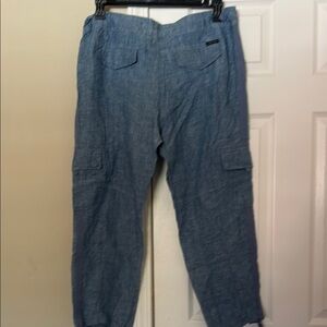 Sanctuary x Anthropology light blue 100 linen